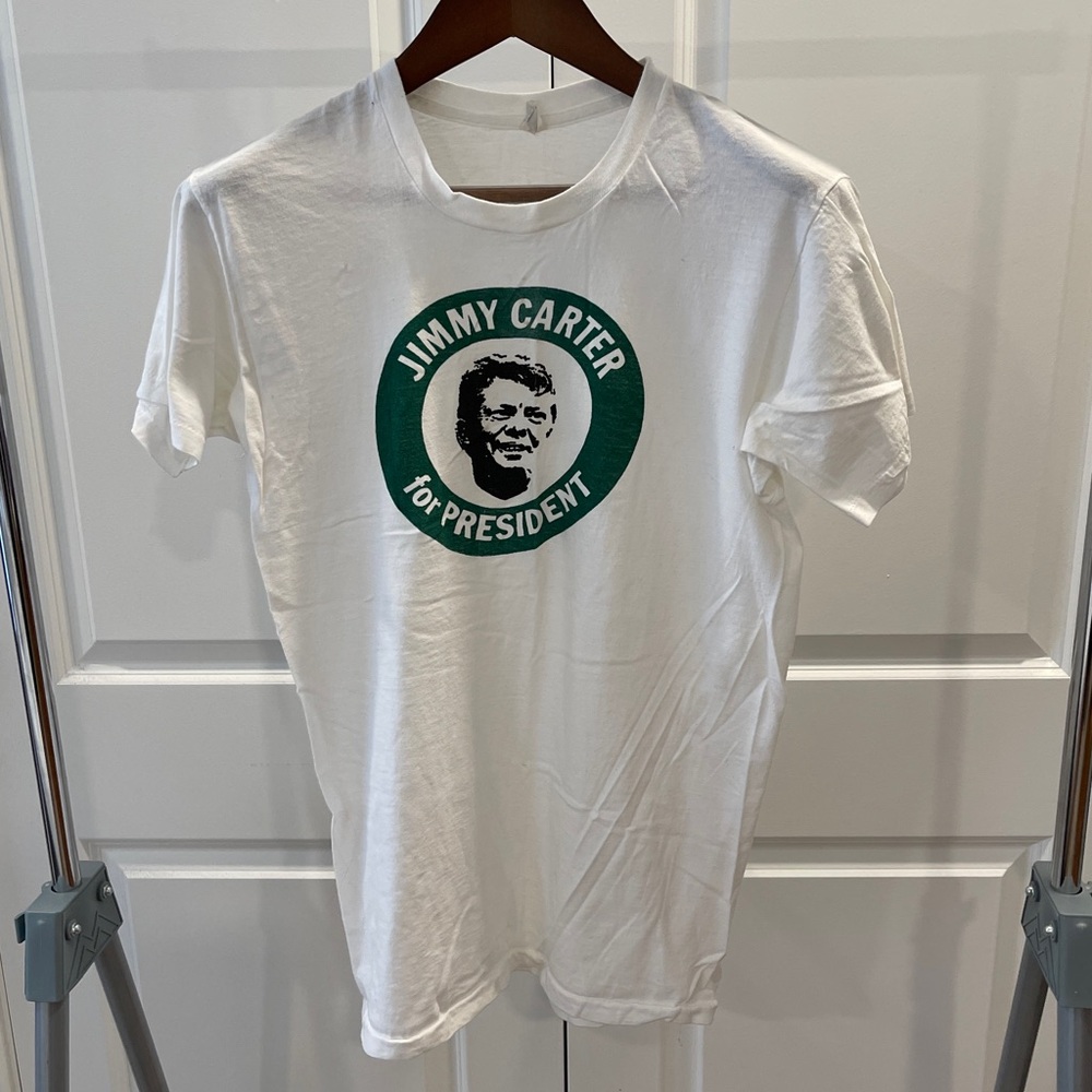1976 JIMMY CARTER FOR PRESIDENT TEE